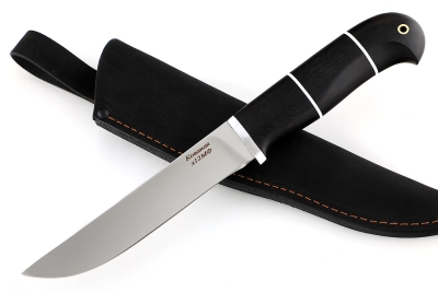 Нож Скорпион (х12МФ, чёрный граб)