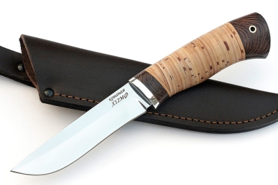 Нож Соболь (х12МФ, береста)