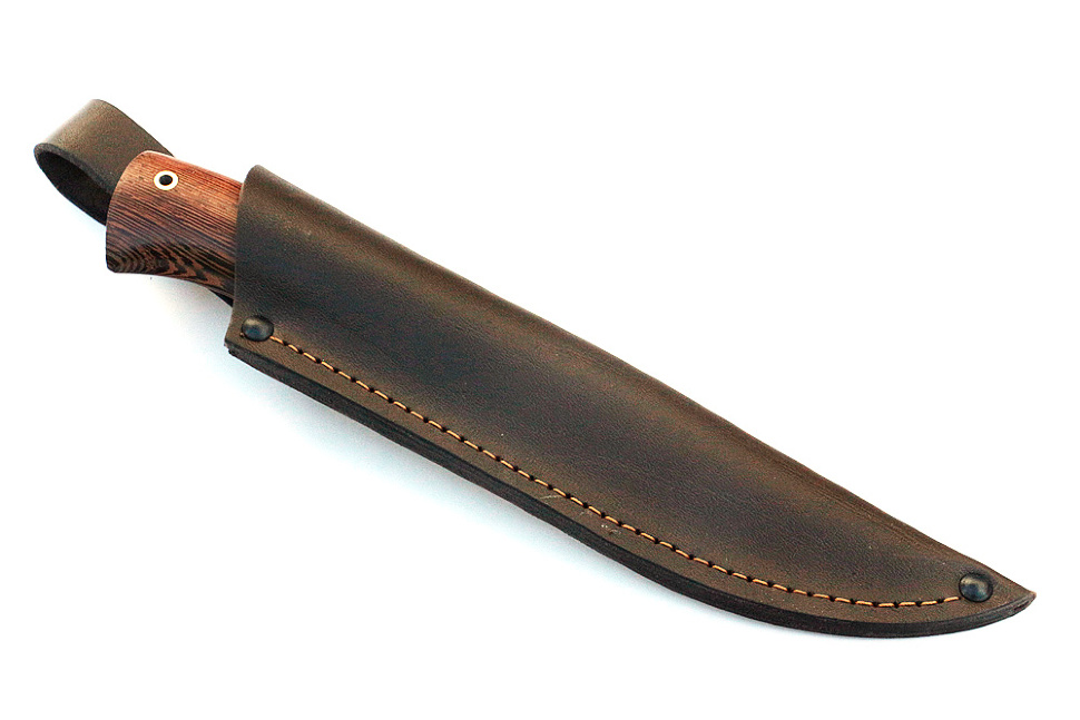 Нож Соболь (дамаск, венге)