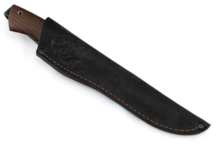 Нож Филейный средний (95х18, вставка черный граб, ясень термоциклированный)