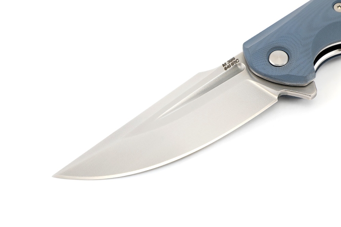 Нож складной Фантом М398 G10 серо-голубая