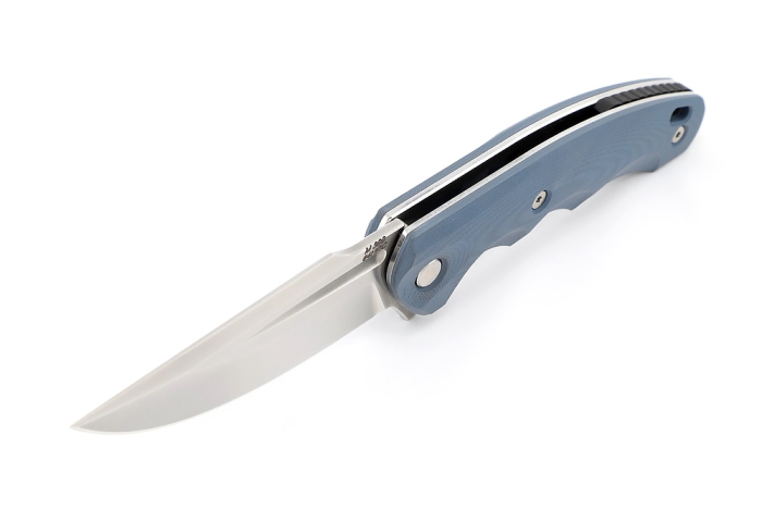 Нож складной Фантом М398 G10 серо-голубая