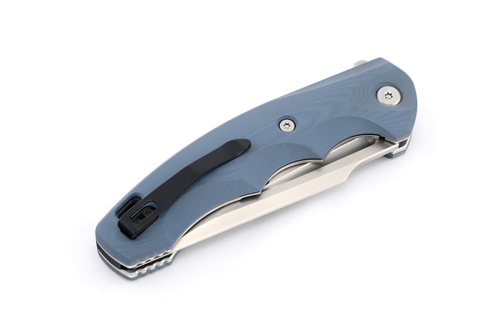 Нож складной Фантом М398 G10 серо-голубая