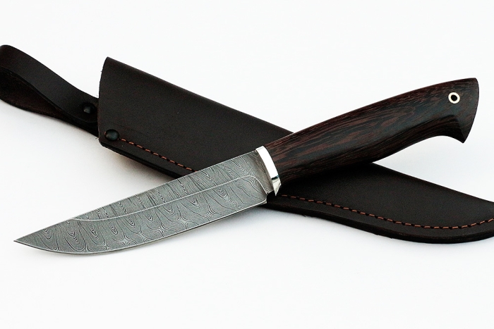 Нож Стрела (дамаск, венге)