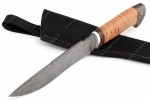 Нож Викинг (сталь K340, рукоять береста) - Нож Викинг (сталь K340, рукоять береста)