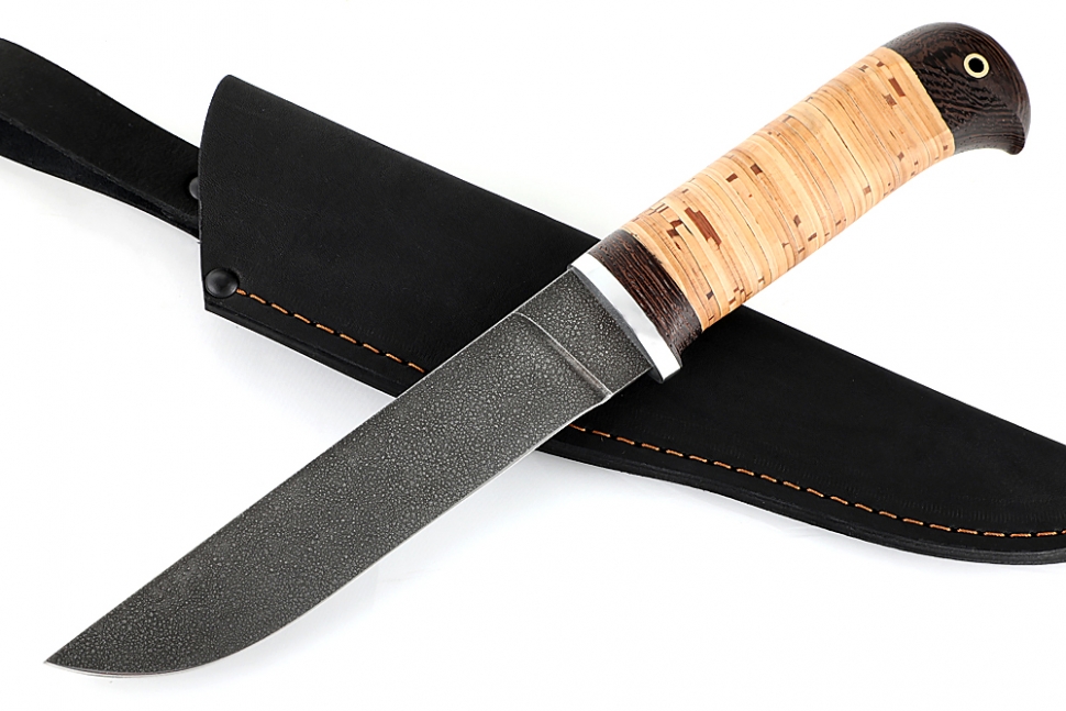 Нож Скорпион (ХВ5-Алмазка, береста)