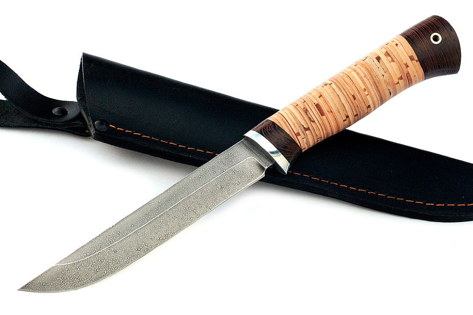 Нож Зубатка-2 (ХВ5-Алмазка, береста)