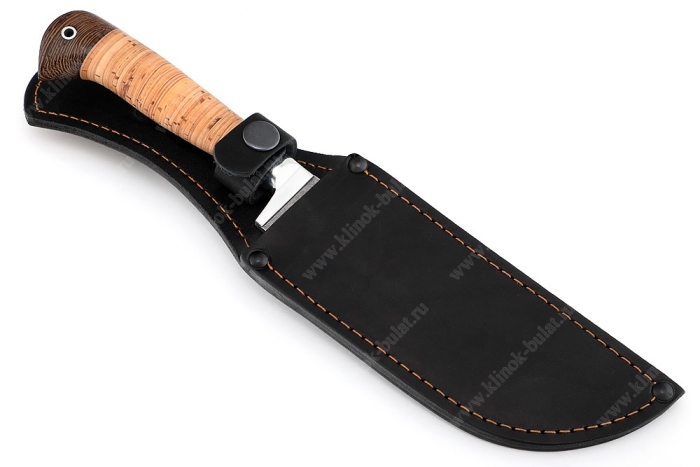 Нож Узбек-2 (К340, рукоять береста)