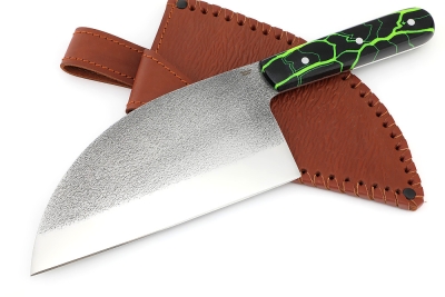 Сербский нож (х12МФ, микарта) цельнометаллический