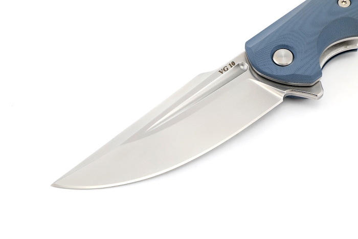 Нож складной Фантом VG10 G10 серо-голубая