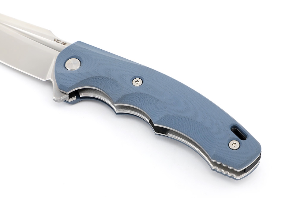 Нож складной Фантом VG10 G10 серо-голубая