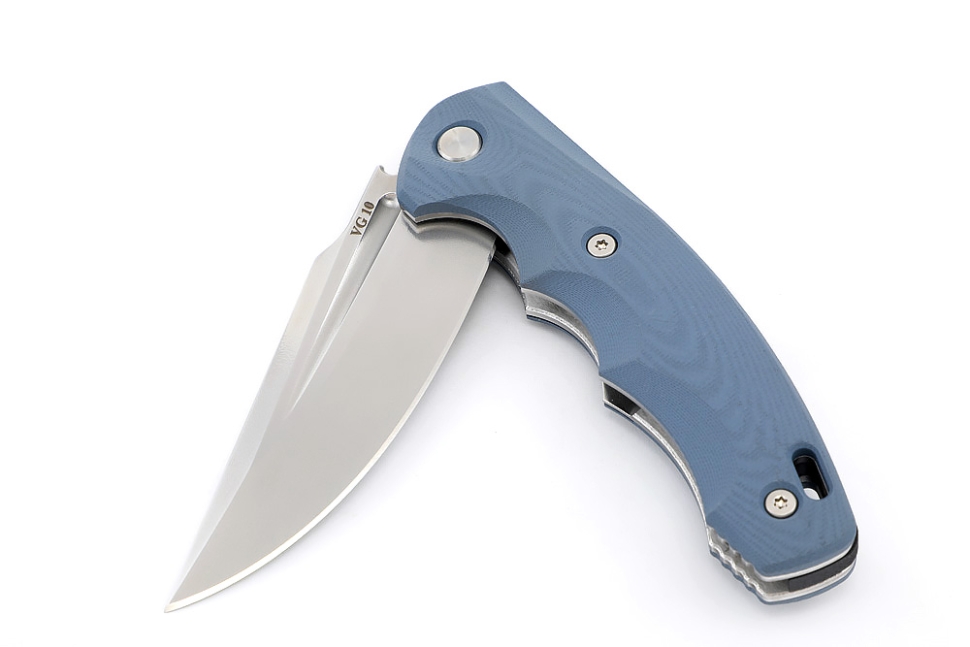 Нож складной Фантом VG10 G10 серо-голубая