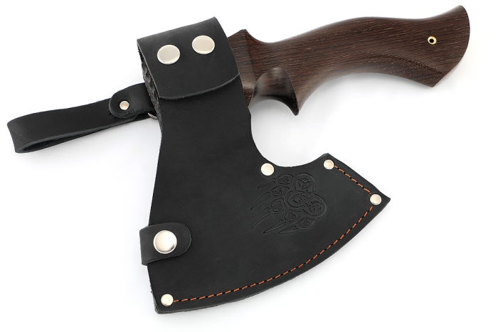 Топор Оберег (композитный сплав У10+ХВГ, художественная гравировка, рукоять - венге)