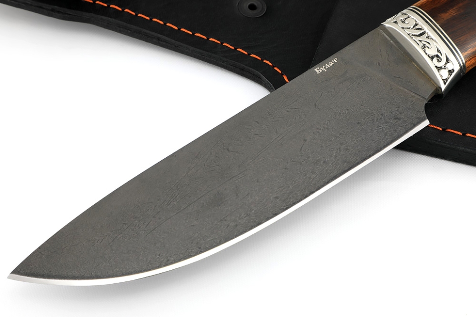Нож Глухарь (булат, железное дерево)