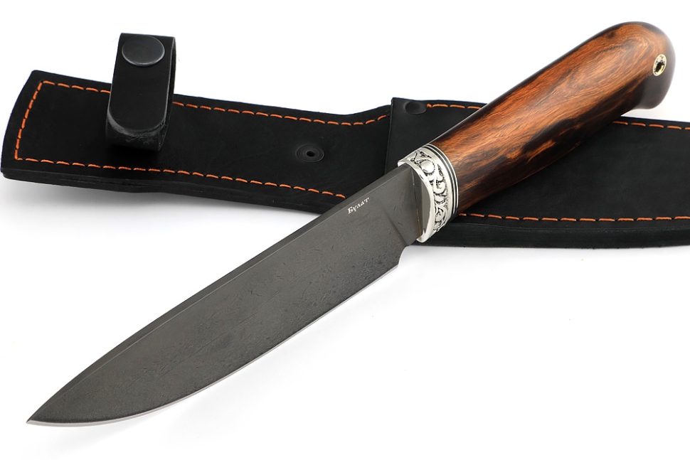 Нож Глухарь (булат, железное дерево)