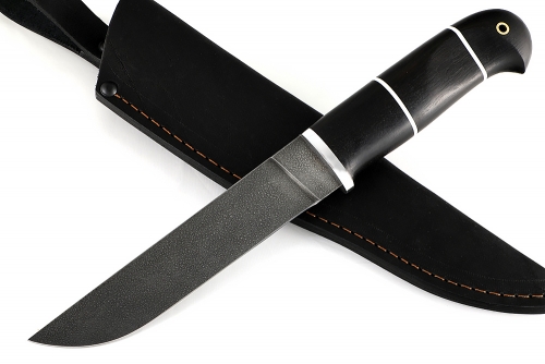 Нож Скорпион (ХВ5-Алмазка, чёрный граб)