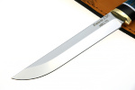 Нож Зубатка-2 (S390, фиолетовая стабилизированная карельская берёза - чёрный граб) - Нож Зубатка-2 (S390, фиолетовая стабилизированная карельская берёза - чёрный граб)