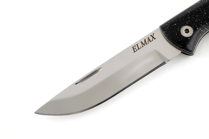 Нож складной Волк сталь Elmax рукоять акрил - звёздное небо