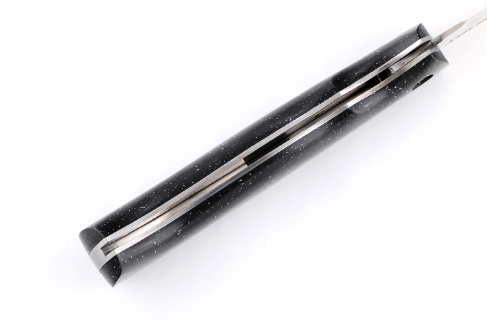 Нож складной Волк сталь Elmax рукоять акрил - звёздное небо