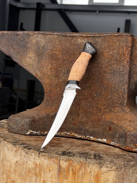 Нож Белуга AUS-8 береста