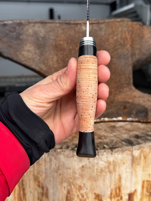 Нож Белуга AUS-8 береста