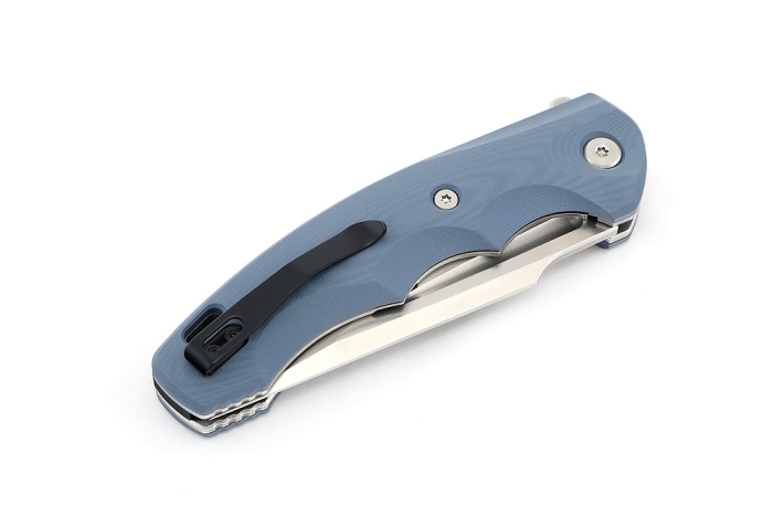 Нож складной Фантом Elmax G10 серо-голубая