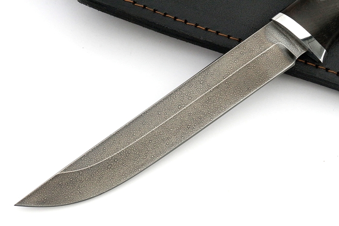 Нож Зубатка-2 (ХВ5-Алмазка, карельская берёза)