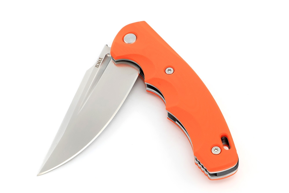 Нож складной Фантом Elmax G10 оранжевая