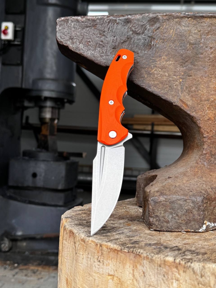 Нож складной Фантом К340 G10 оранжевая