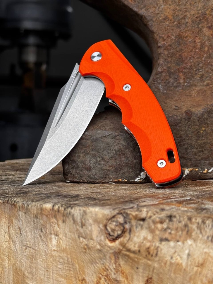 Нож складной Фантом К340 G10 оранжевая