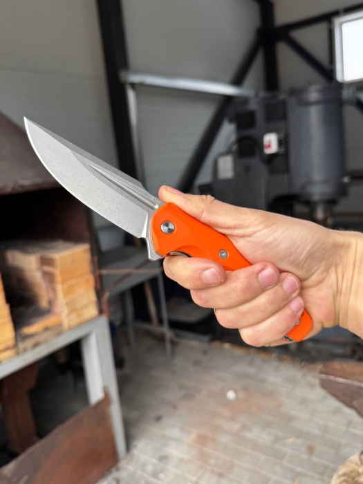 Нож складной Фантом К340 G10 оранжевая
