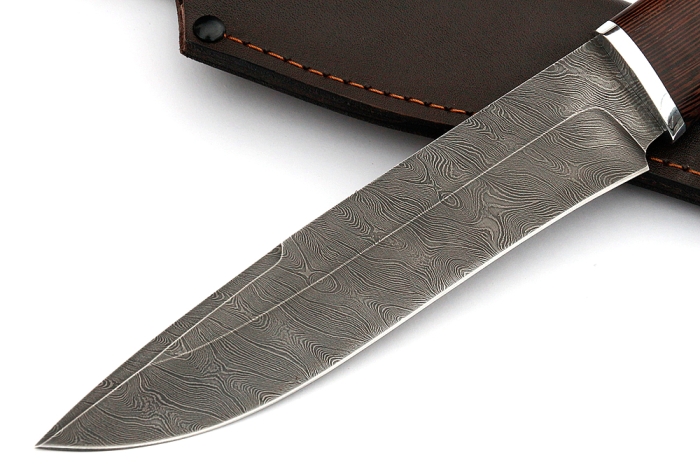 Нож Таран (дамаск, венге)