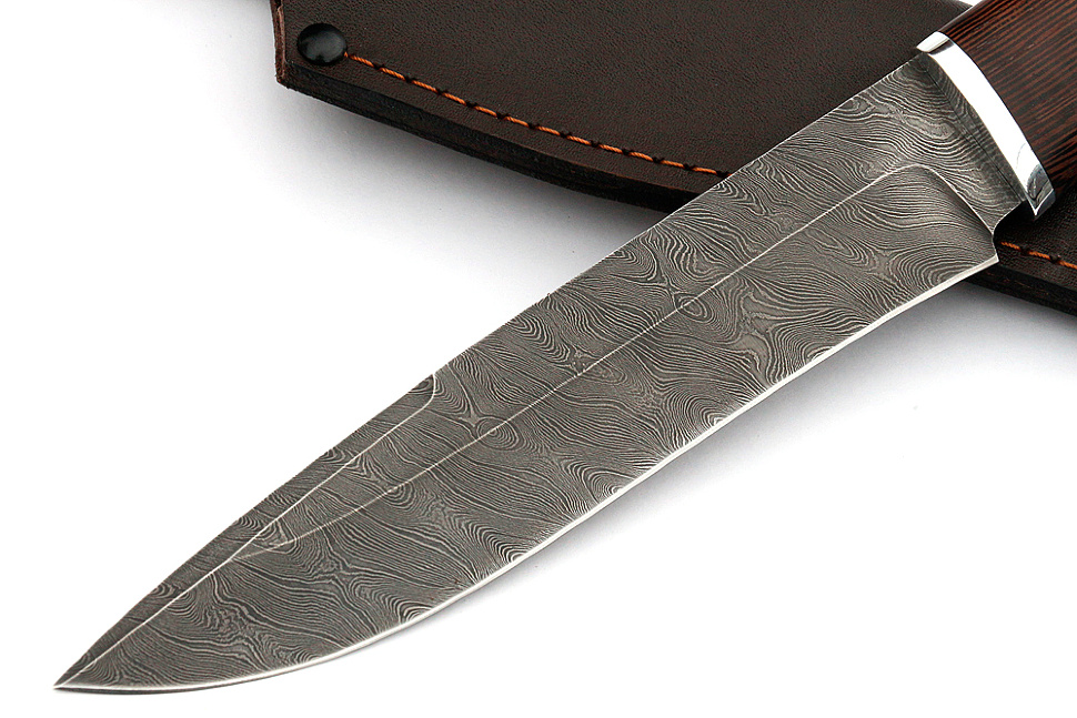 Нож Таран (дамаск, венге)