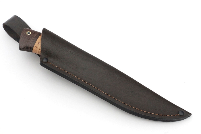 Нож Соболь (ХВ5-Алмазка, береста)