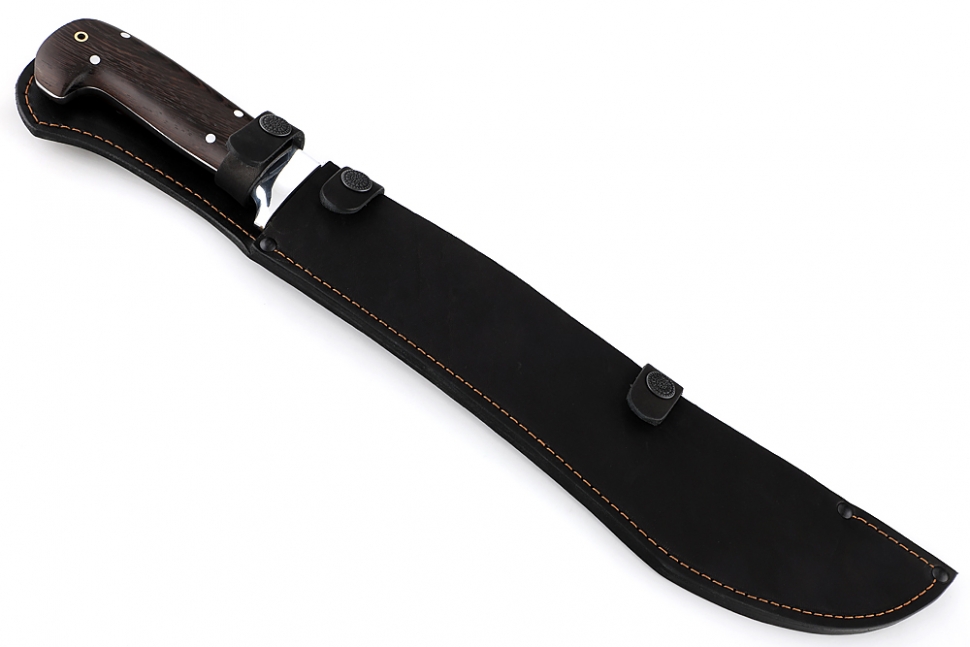 Мачете Диверсант (дамасская сталь, рукоять венге) распродажа (1)