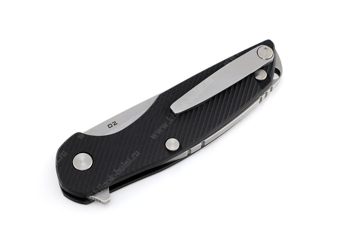 Складной нож Хищник сталь D2 рукоять G10 чёрная