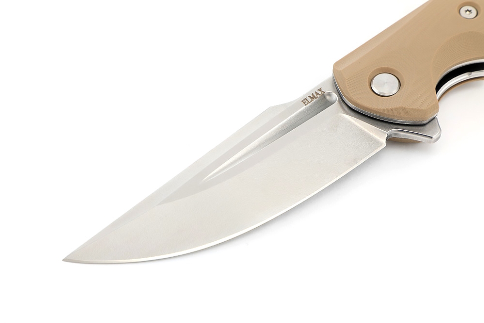 Нож складной Фантом Elmax G10 бежевая