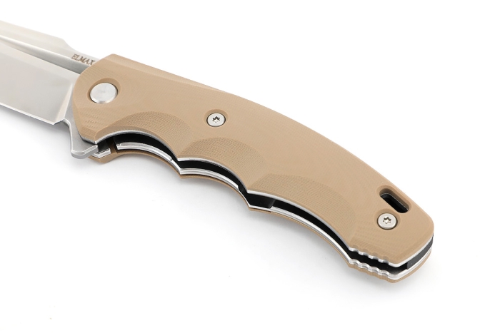 Нож складной Фантом Elmax G10 бежевая