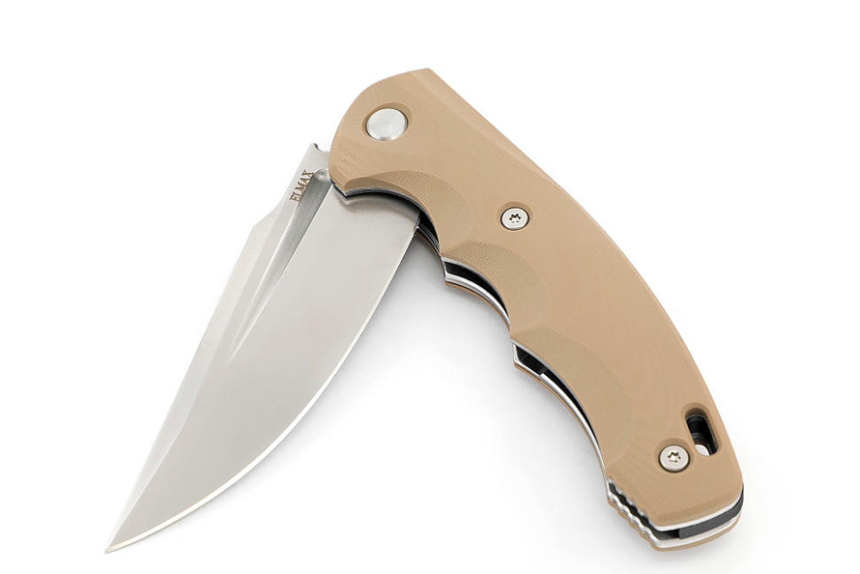 Нож складной Фантом Elmax G10 бежевая