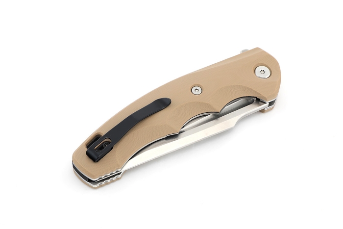 Нож складной Фантом Elmax G10 бежевая