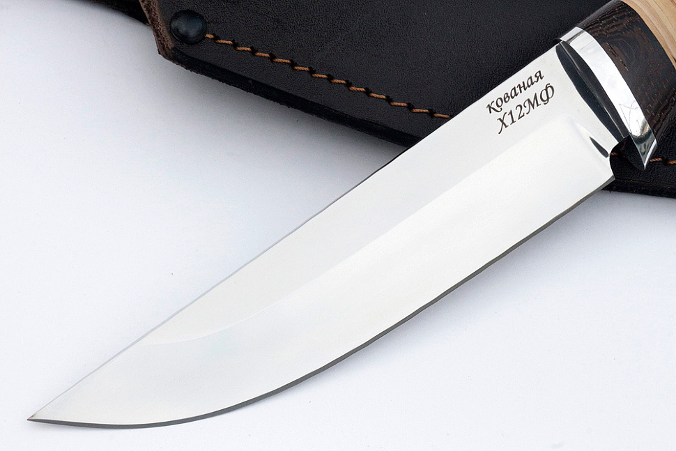 Нож Стрела (х12МФ, береста)