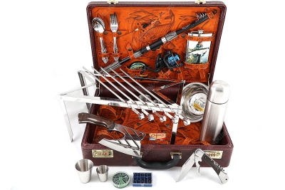 Подарочный набор в дипломате Рыбацкий