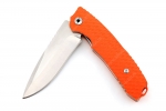 Складной нож Ярость сталь D2 рукоять G10 оранжевая - Складной нож Ярость сталь D2 рукоять G10 оранжевая