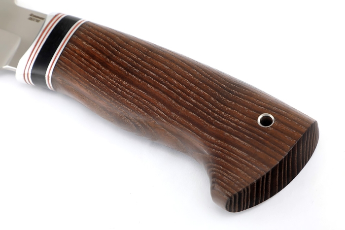 Нож Викинг (95Х18, вставка черный граб, ясень термоциклированный)