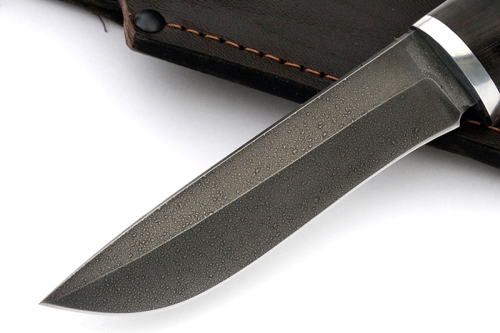 Нож Соболь (ХВ5-Алмазка, чёрный граб)