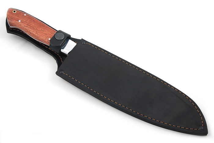 Нож Шеф-повар №11 (х12МФ, цельнометаллический; рукоять - бубинга)