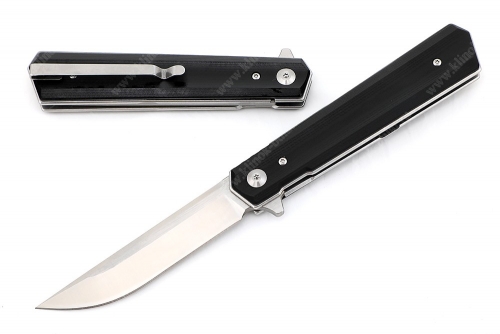 Складной нож Кайман сталь 9cr18mov  рукоять G10 чёрная 