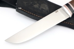 Нож Скорпион (95х18, вставка черный граб, ясень термоциклированный) - Нож Скорпион (95х18, вставка черный граб, ясень термоциклированный)