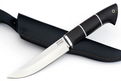 Нож Стрела (х12мф, чёрный граб)