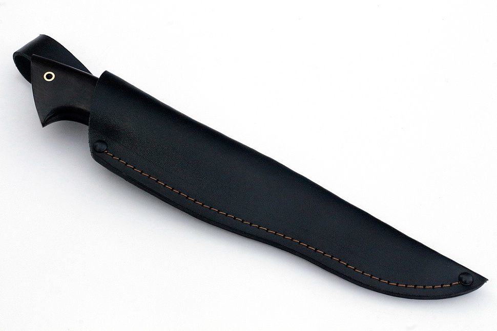 Нож Стрела (х12мф, чёрный граб)